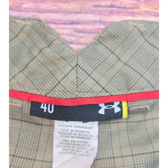 Under Armour Mens Brown Golf Shorts 40 - Picture 3 of 6